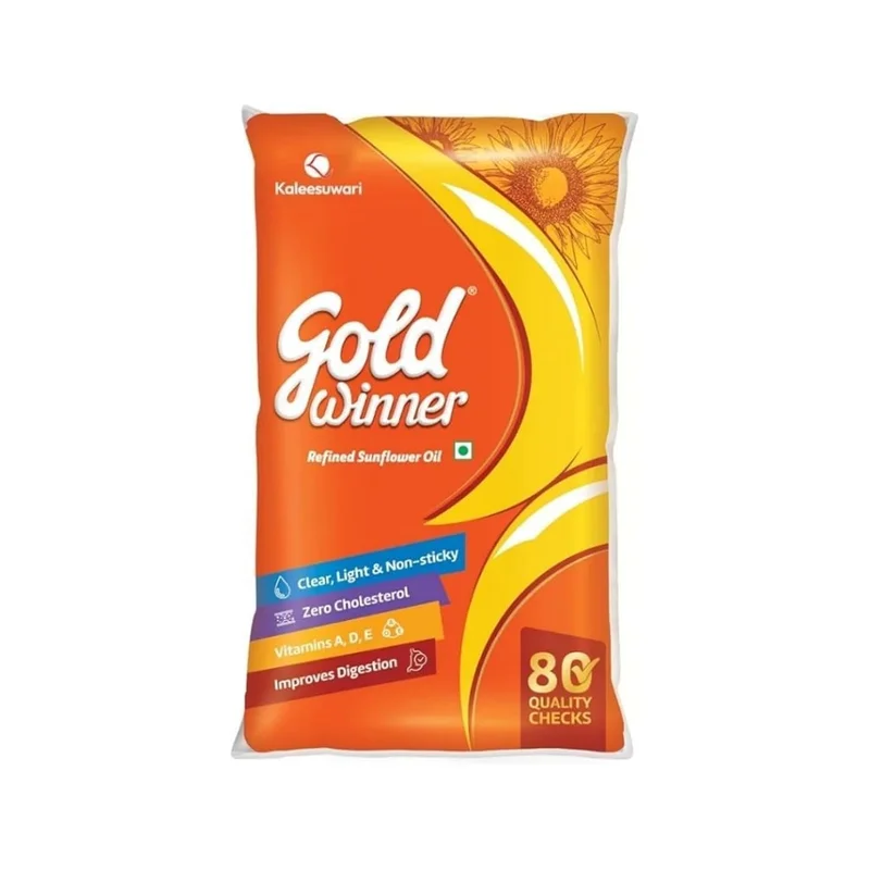Gold winner sunflower oil 1ltr